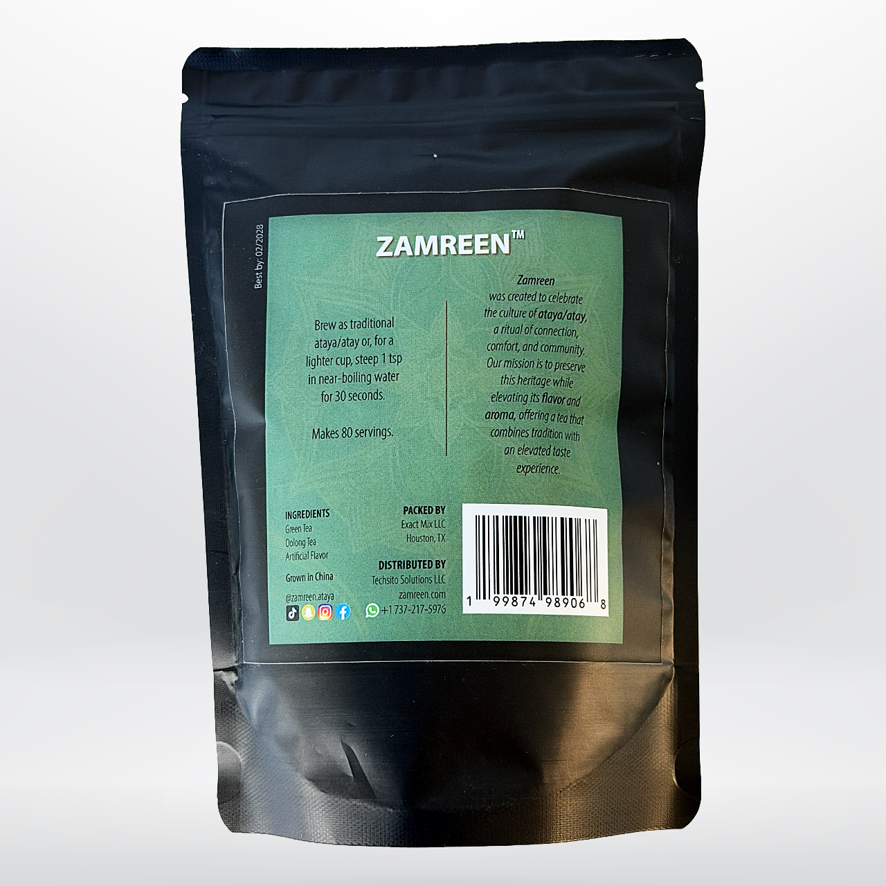 Zamreen - Premium Ataya Green Tea Blend
