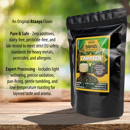 Zamreen - Premium Ataya Green Tea Blend (Free Shipping)